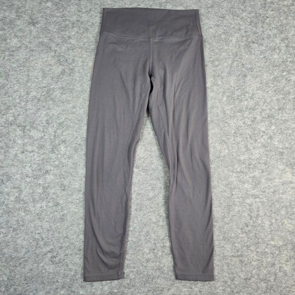 Lululemon Womens Gray Align High Rise Athletic Yoga Leggings 8